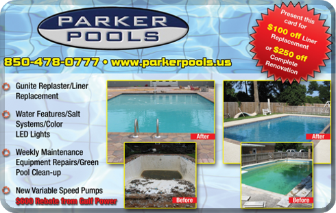 Parker Pools Ad 2