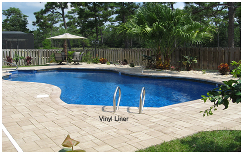 Wagner vinyl liner pool by Parker Pools